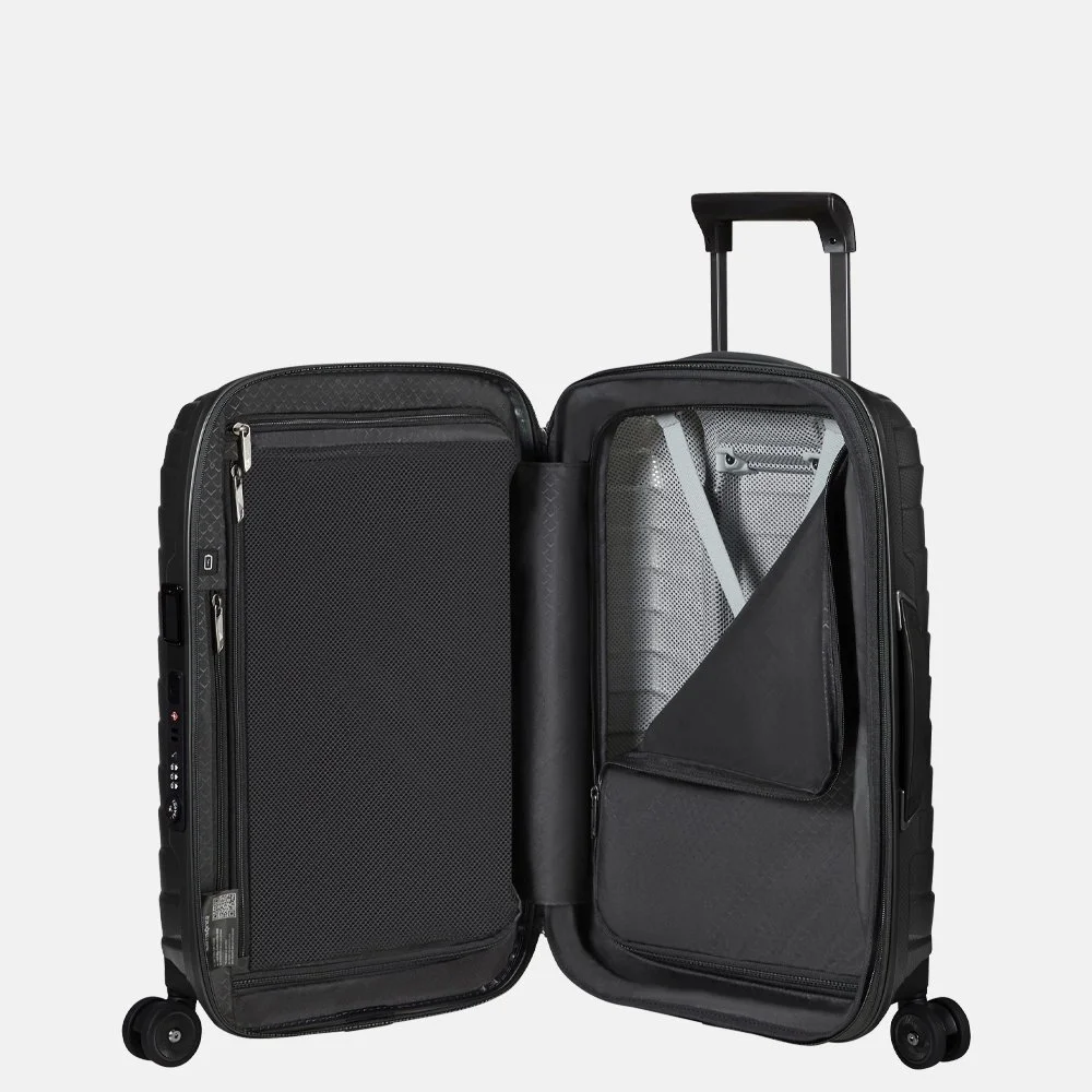 Samsonite Proxis expandable handbagage koffer 55 cm matt graphite